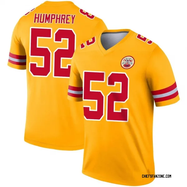 Top-selling Item] Creed Humphrey 52 Kansas City Chiefs Super Bowl LVII  Atmosphere 3D Unisex Jersey - Gray