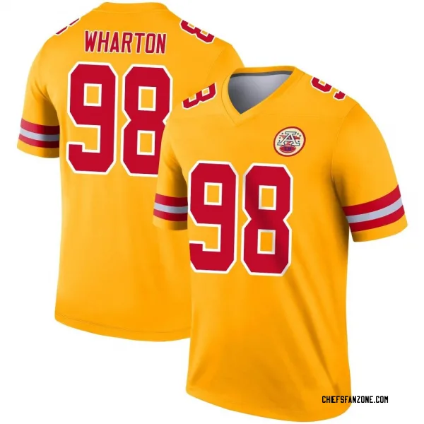 Lids Tershawn Wharton Kansas City Chiefs Nike Game Jersey - Red